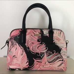 Kate Spade Pink and Black Handbag